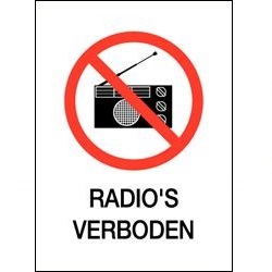 Radio verboden